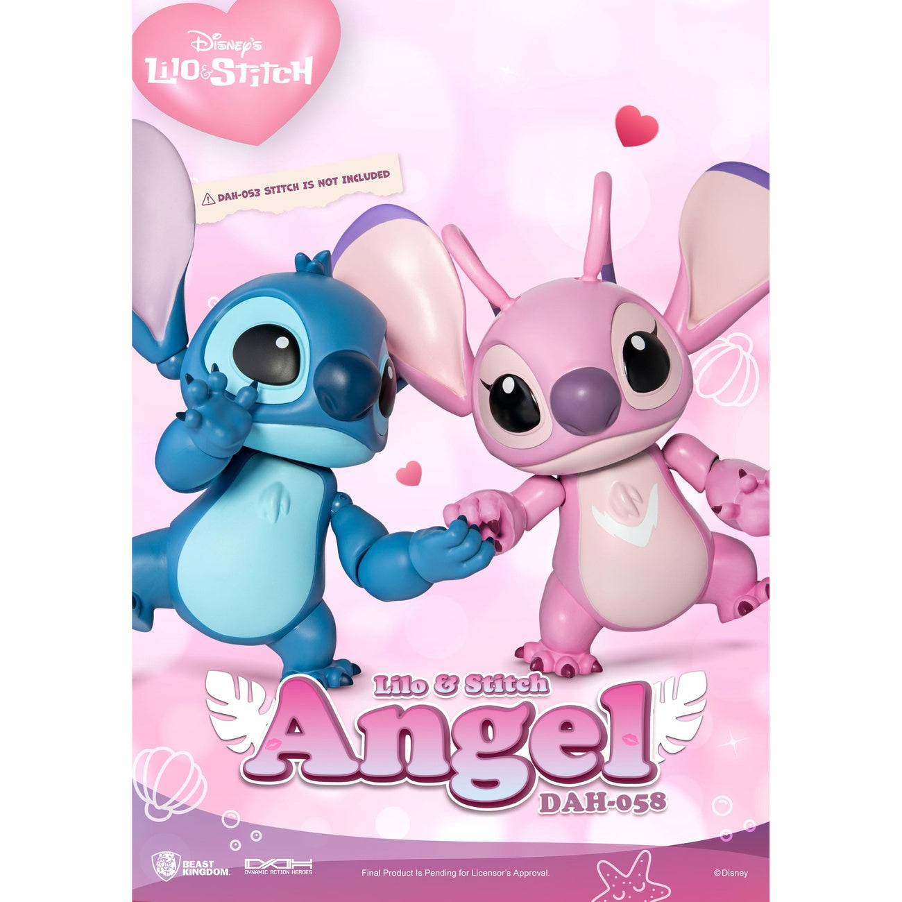 Product image Disney Dynamic 8ction Heroes Action Figure 1/9 Angel (Lilo & Stitch) 16 cm