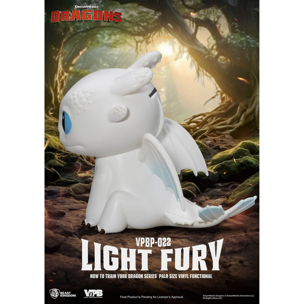 Product image How to Train Your Dragon Piggy Vinyl Money Box Light Fury 12 cm