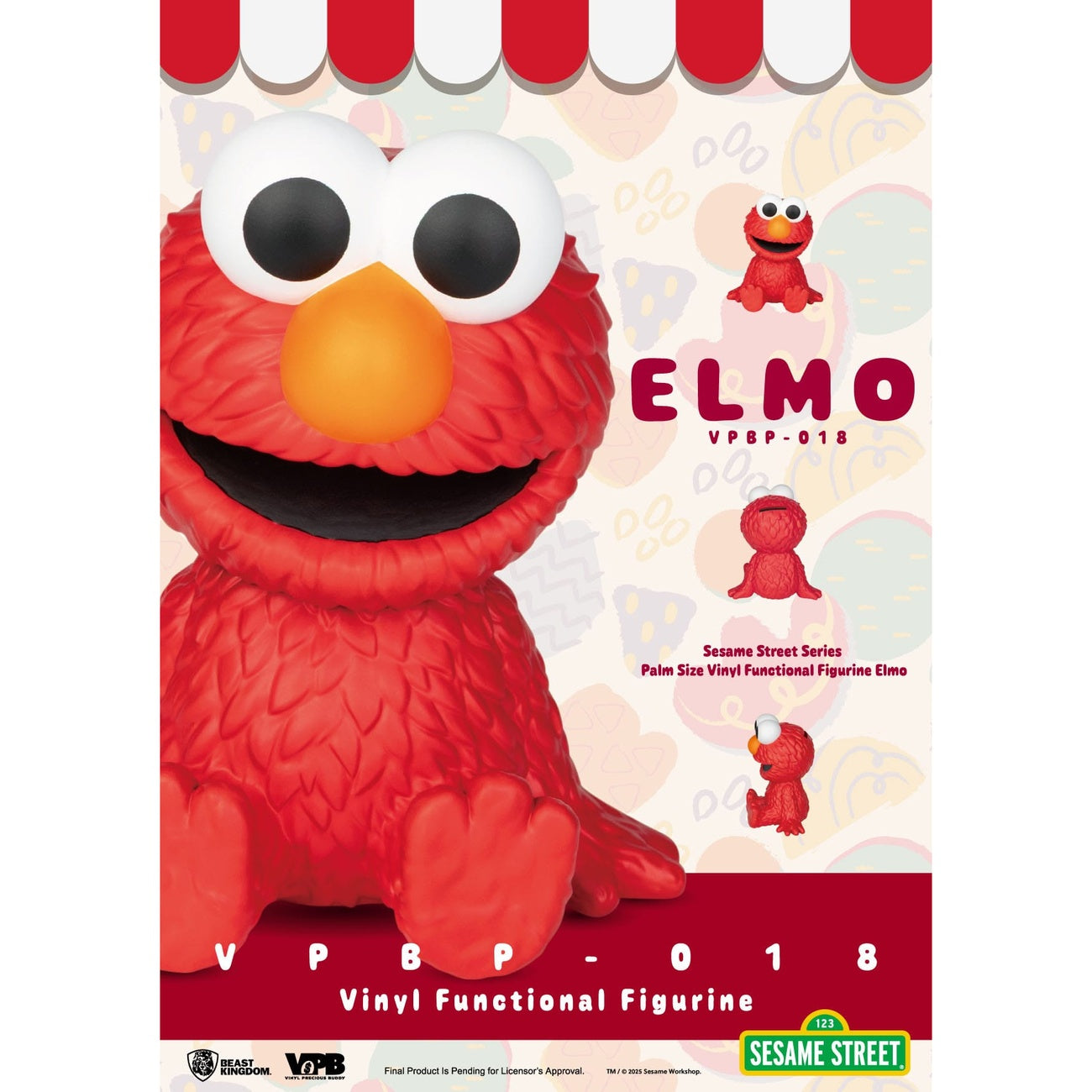 Product image Sesame Street Piggy Vinyl Money Box Elmo 12 cm