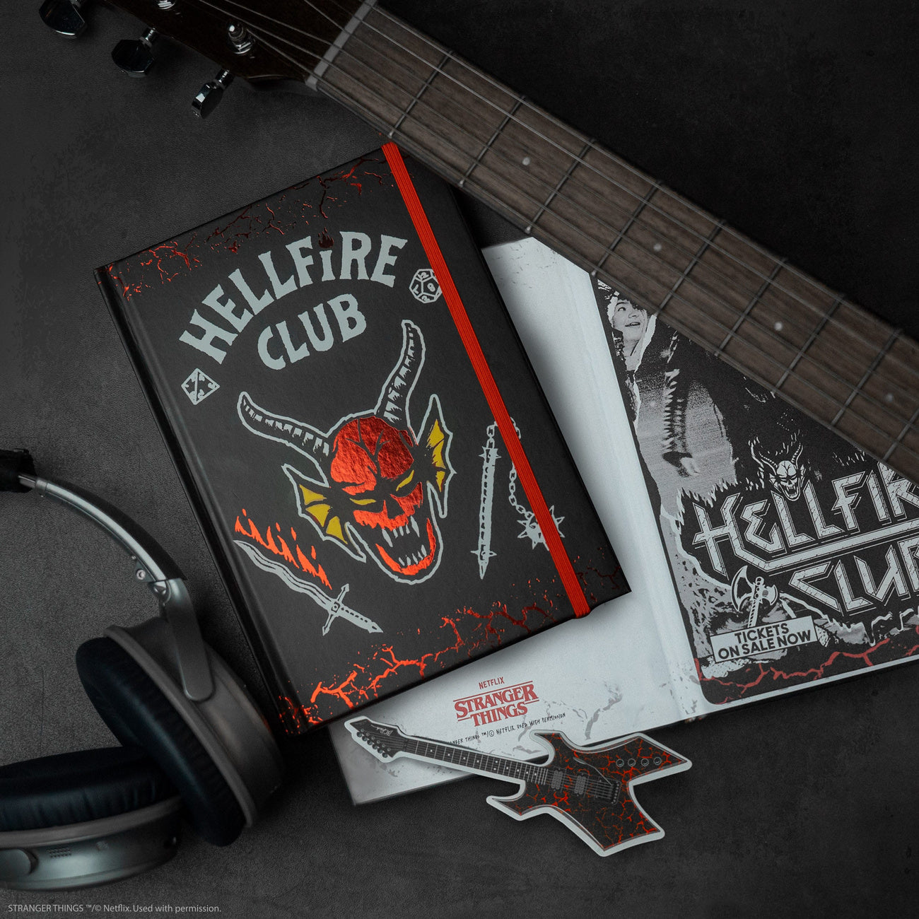Product image Stranger Things Notebook Hellfire Club