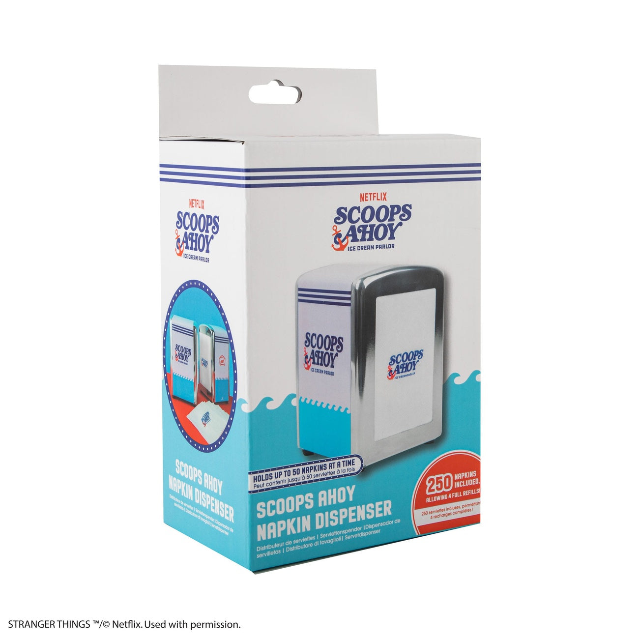 Product image Stranger Things Napkin Holder Set Scoops Ahoy