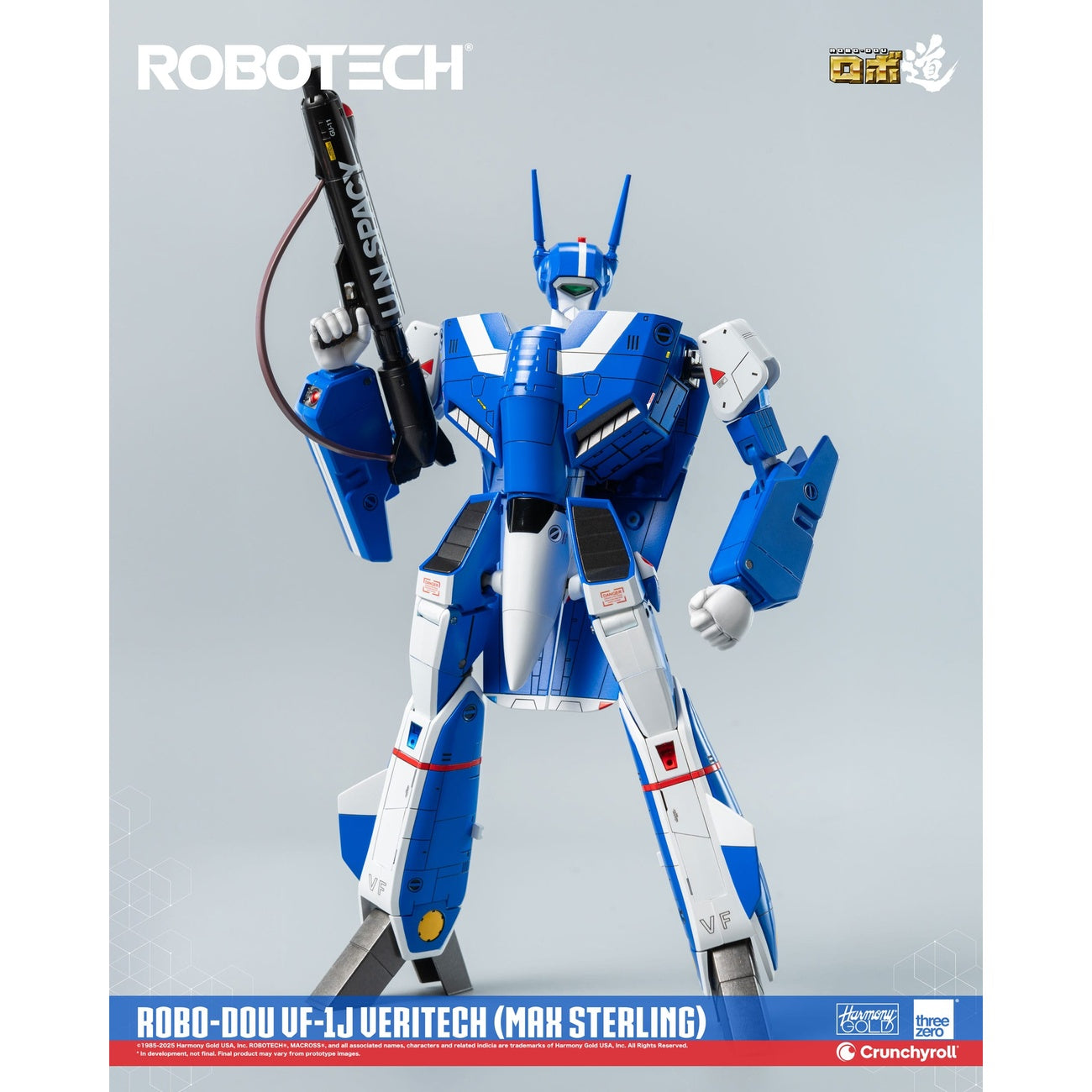Product image Robotech Action Figure ROBO-DOU VF-1J Veritech (Max Sterling) 20 cm