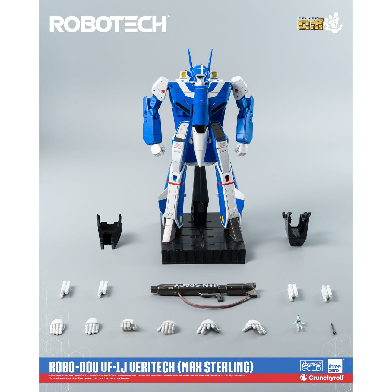 Product image Robotech Action Figure ROBO-DOU VF-1J Veritech (Max Sterling) 20 cm