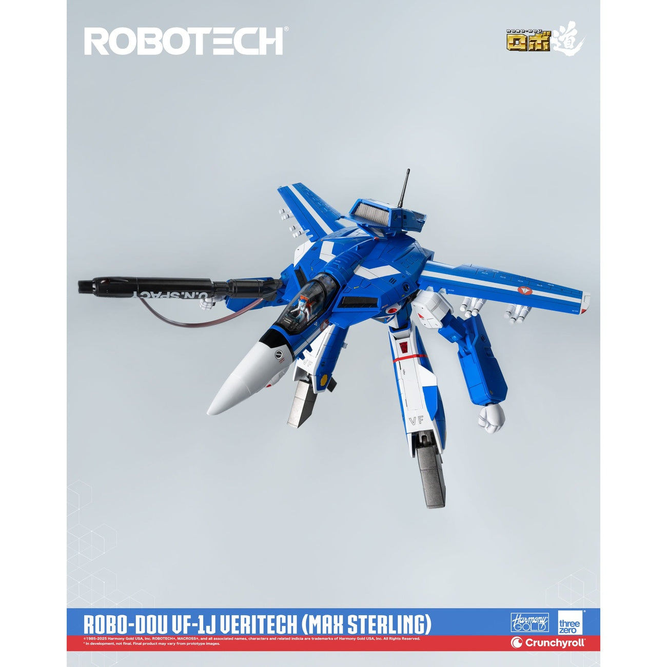 Product image Robotech Action Figure ROBO-DOU VF-1J Veritech (Max Sterling) 20 cm