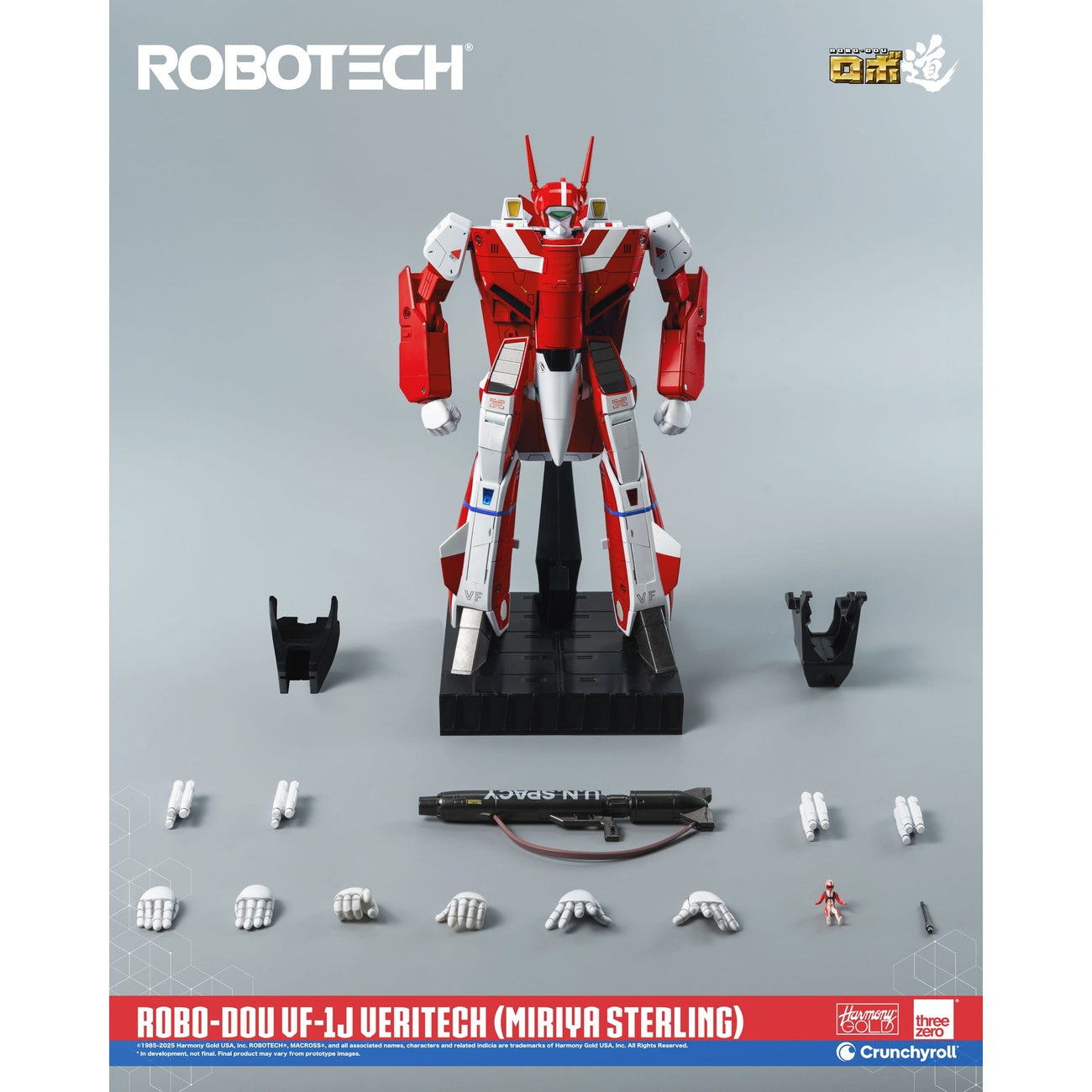 Product image Robotech Action Figure ROBO-DOU VF-1J Veritech (Miriya Sterling) 20 cm