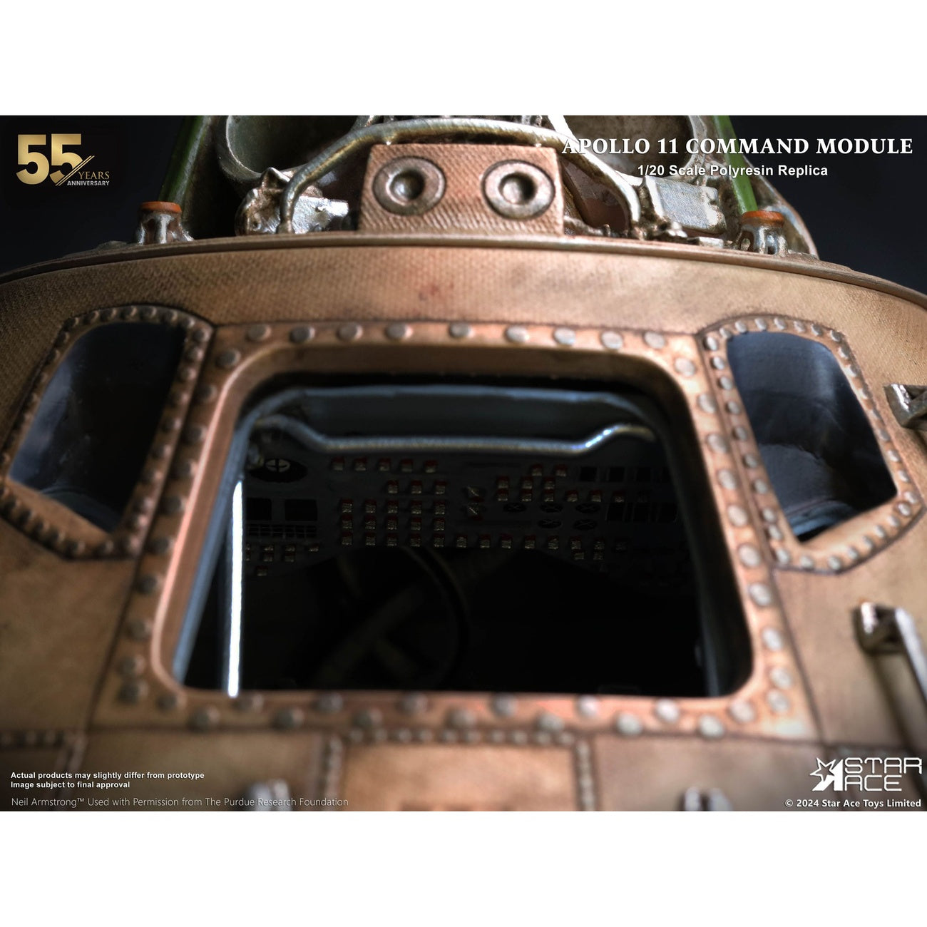 Product image Apollo 11 Replica 1/20 Command Module (DX) 20 cm