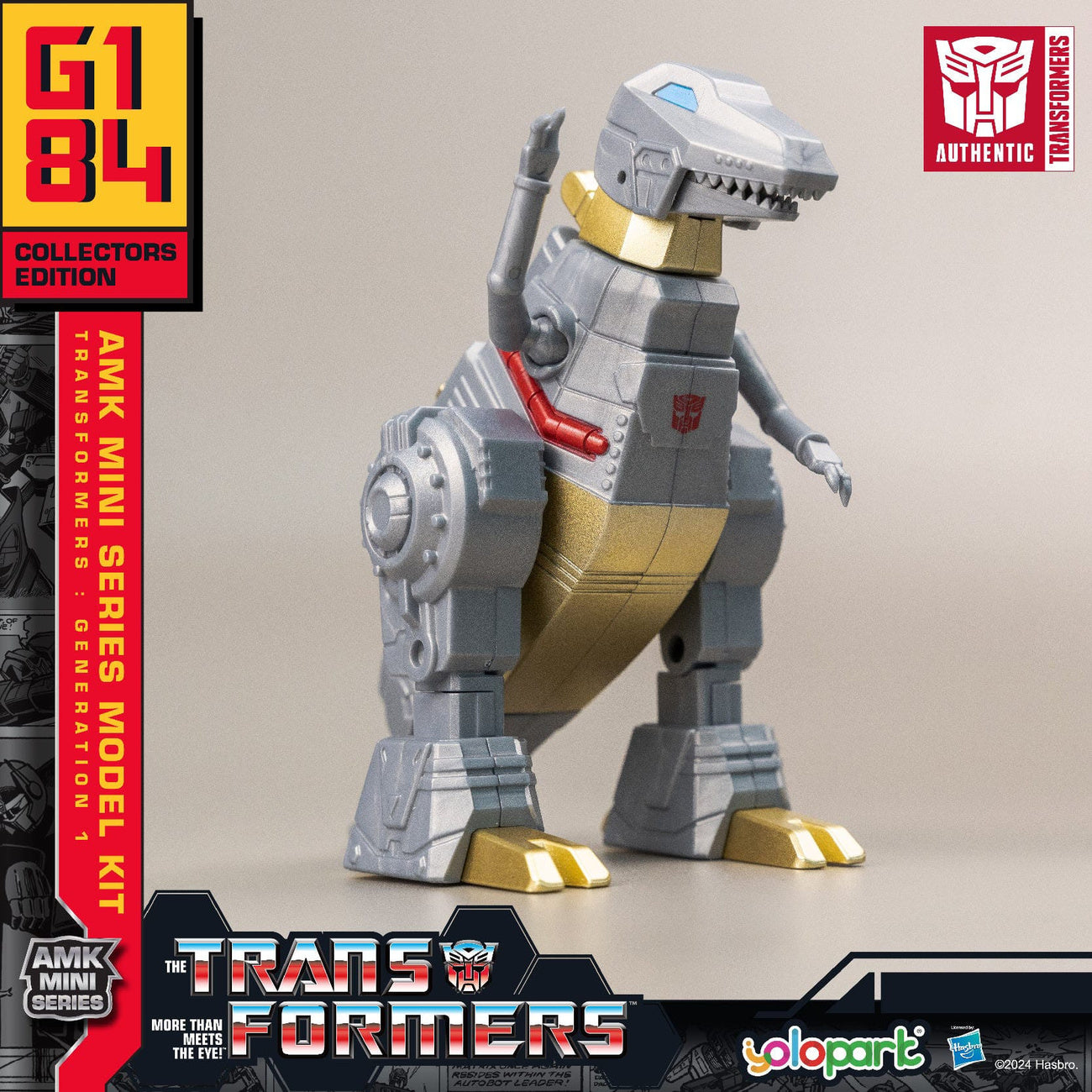 Product image Transformers: Generation One AMK Mini Series Plastic Model Kit Grimlock 10 cm