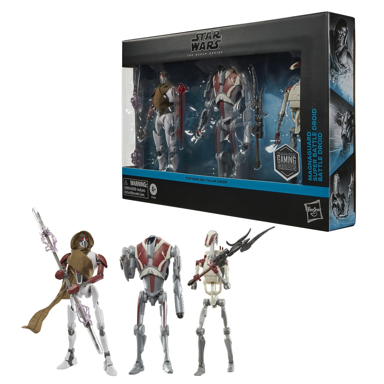 Product image Star Wars Jedi: Survivor Black Series Action Figure 3-Pack Magna Guard, Super Battle Droid & Battle Droid