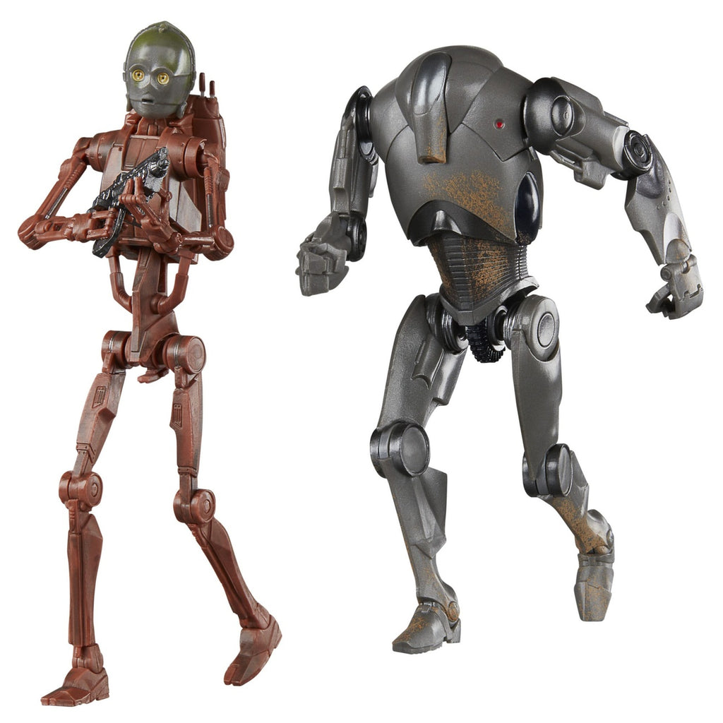 Product image Star Wars Episode II Black Series Action Figure 2-Pack C-3PO (B1 Battle Droid Body) & Super Battle Droid 15 cm