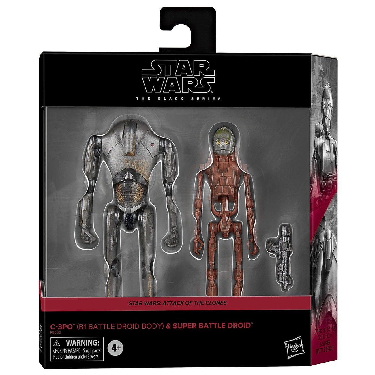 Product image Star Wars Episode II Black Series Action Figure 2-Pack C-3PO (B1 Battle Droid Body) & Super Battle Droid 15 cm