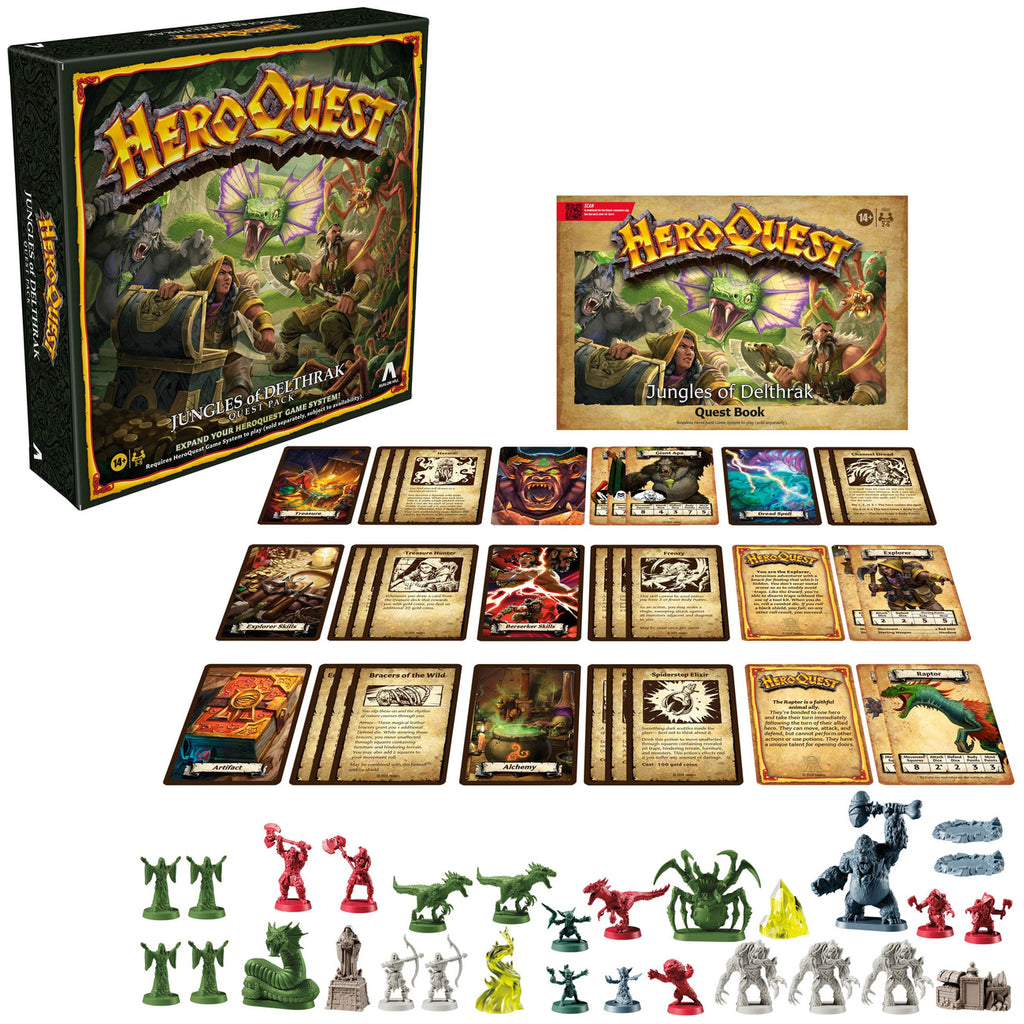 Product image HeroQuest Board Game Expansion Jungles of Delthrak Adventure Pack *English Version*