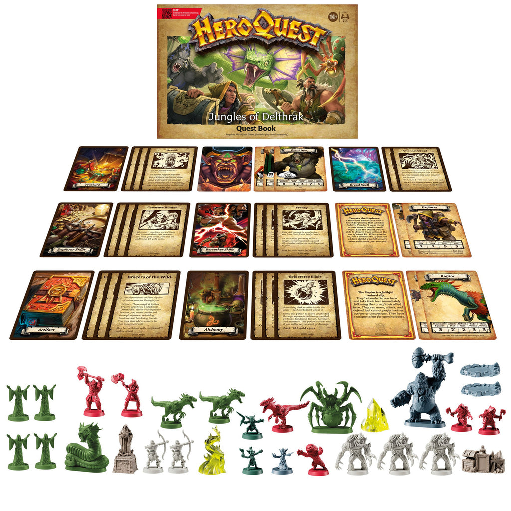 Product image HeroQuest Board Game Expansion Jungles of Delthrak Adventure Pack *English Version*