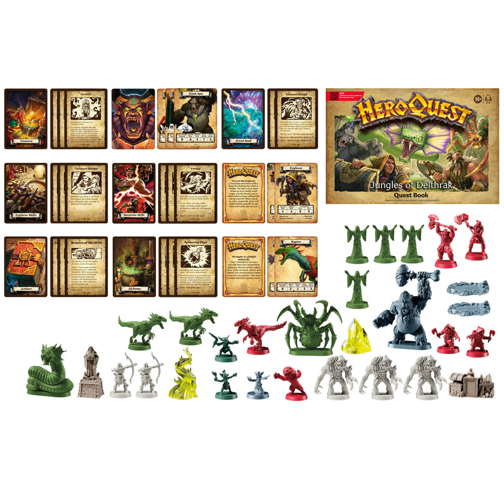 Product image HeroQuest Board Game Expansion Jungles of Delthrak Adventure Pack *English Version*