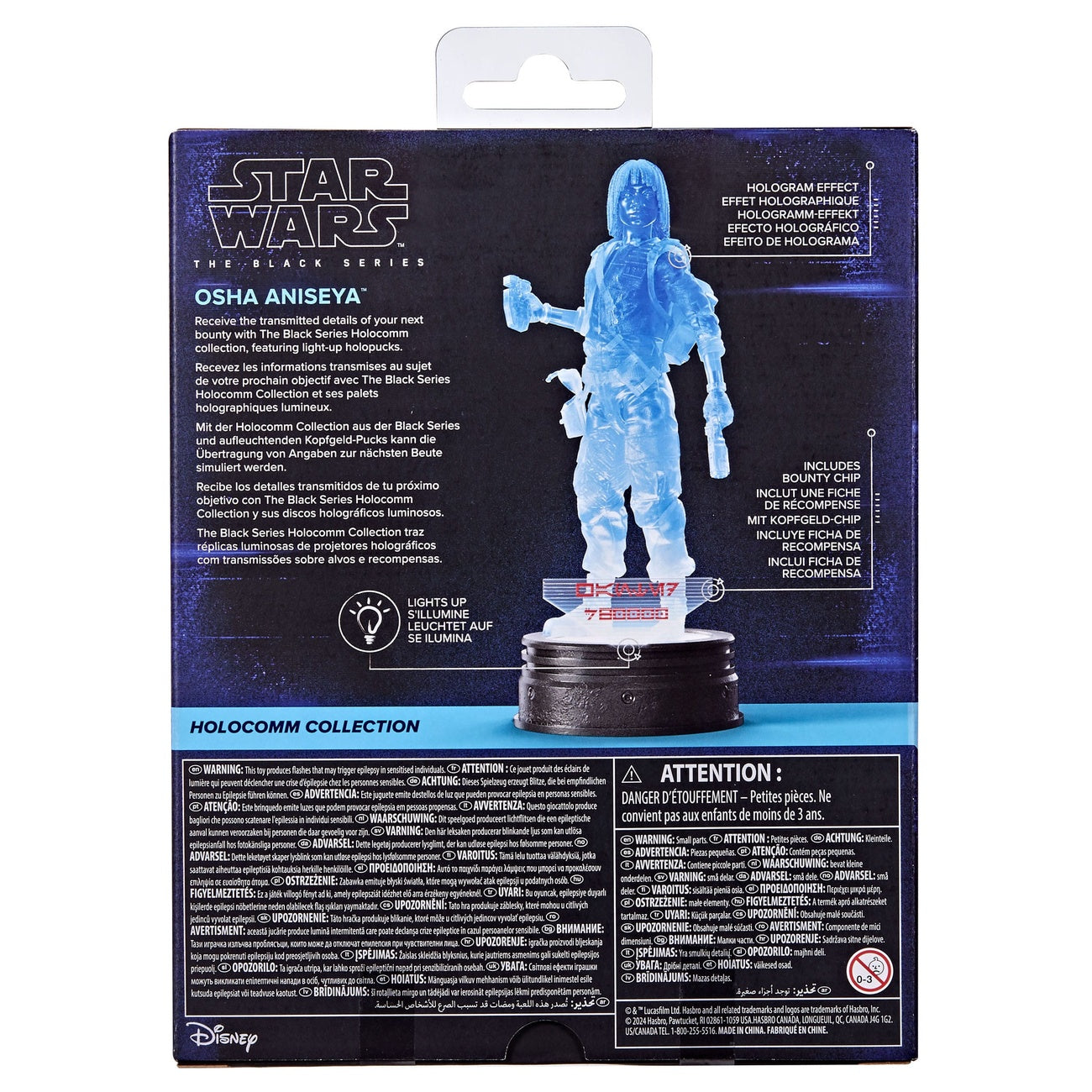 Product image Star Wars Black Series Holocomm Collection Action Figure Osha Aniseya 15 cm