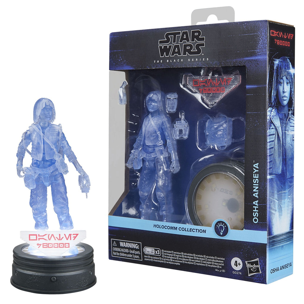 Product image Star Wars Black Series Holocomm Collection Action Figure Osha Aniseya 15 cm