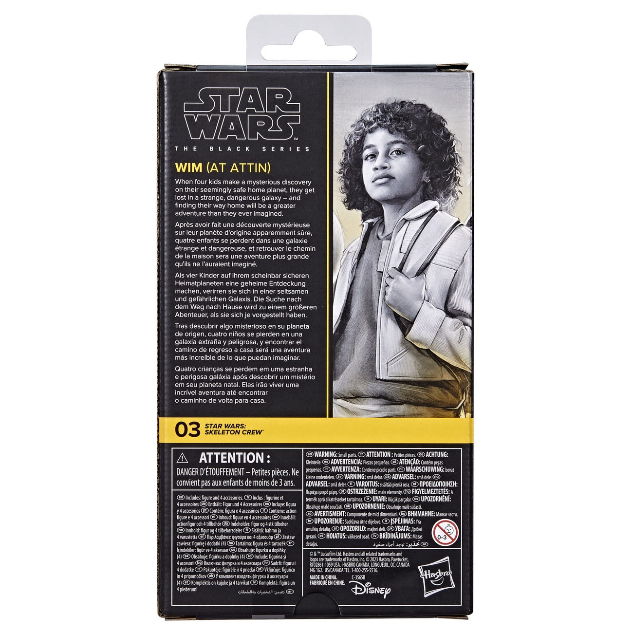 Product image Star Wars: Skeleton Crew Black Series Action Figure Wim (At Attin) 15 cm