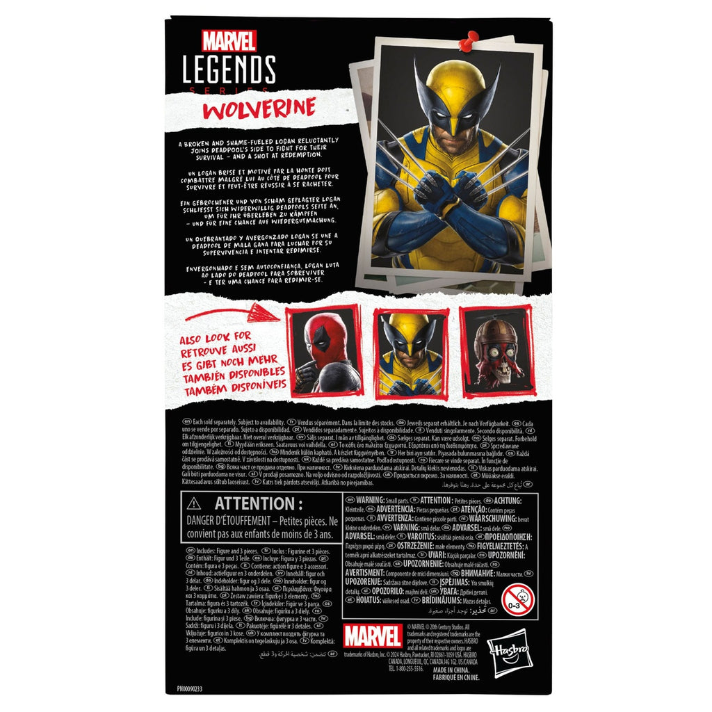 Product image Deadpool & Wolverine Marvel Legends Action Figure Wolverine 15 cm