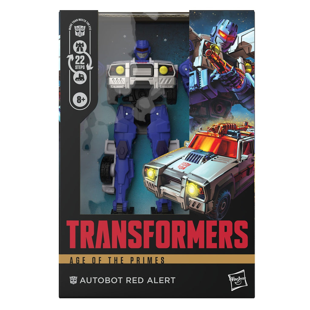 Product image Transformers Age of the Primes Voyager Class Action Figure The Thirteen Autobot Red Alert 18 cm