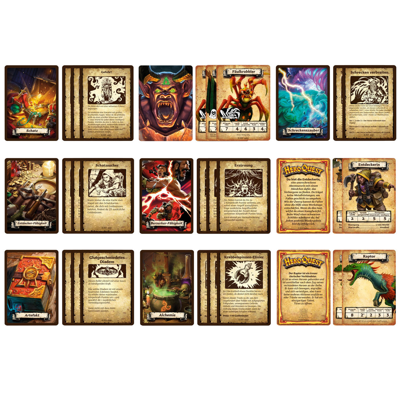Product image HeroQuest Board Game Expansion The Jungles of Delthrak Adventure Pack *German Version*