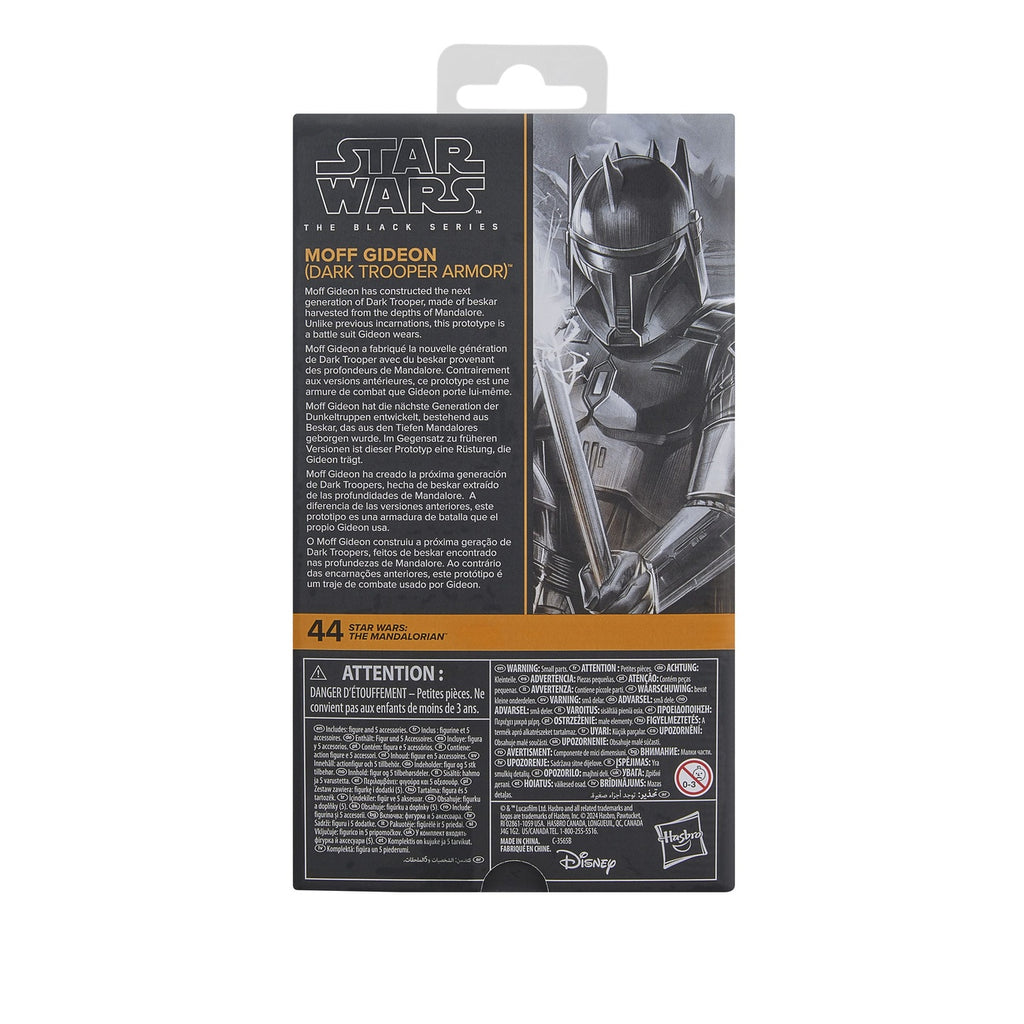 Product image Star Wars: The Mandalorian Black Series Action Figure Moff Gideon (Dark Trooper Armor) 15 cm