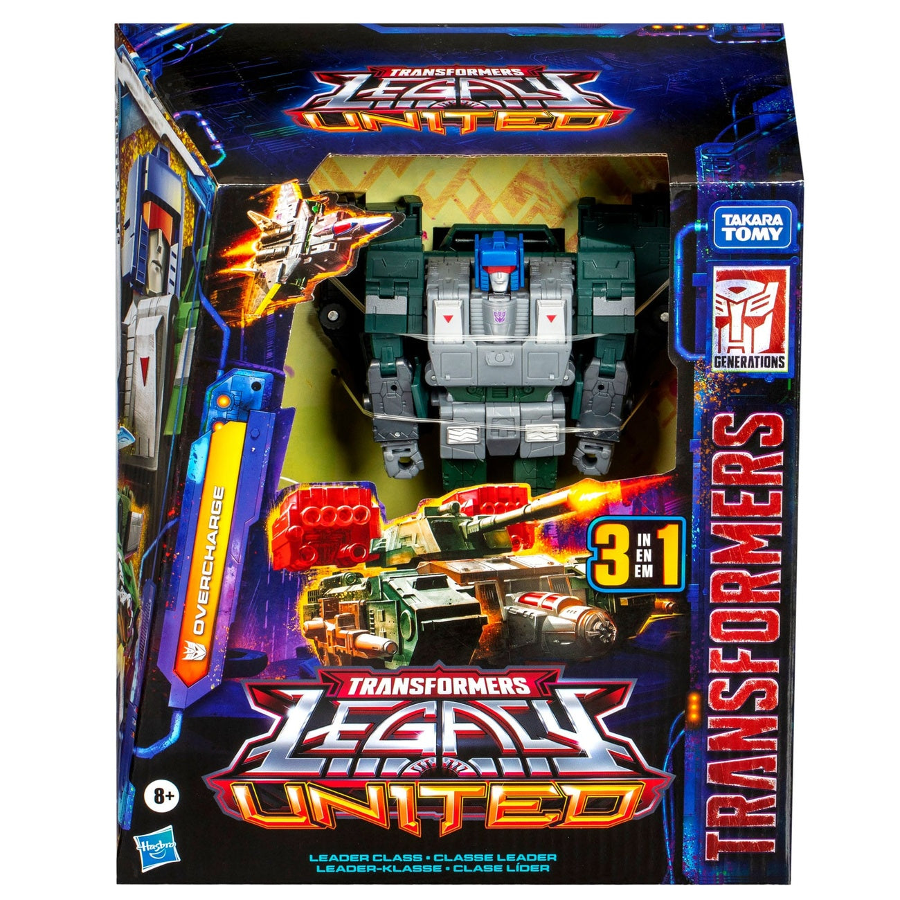 Product image Transformers Generations Legacy United Leader Class Action Figure Overcharge 19 cm