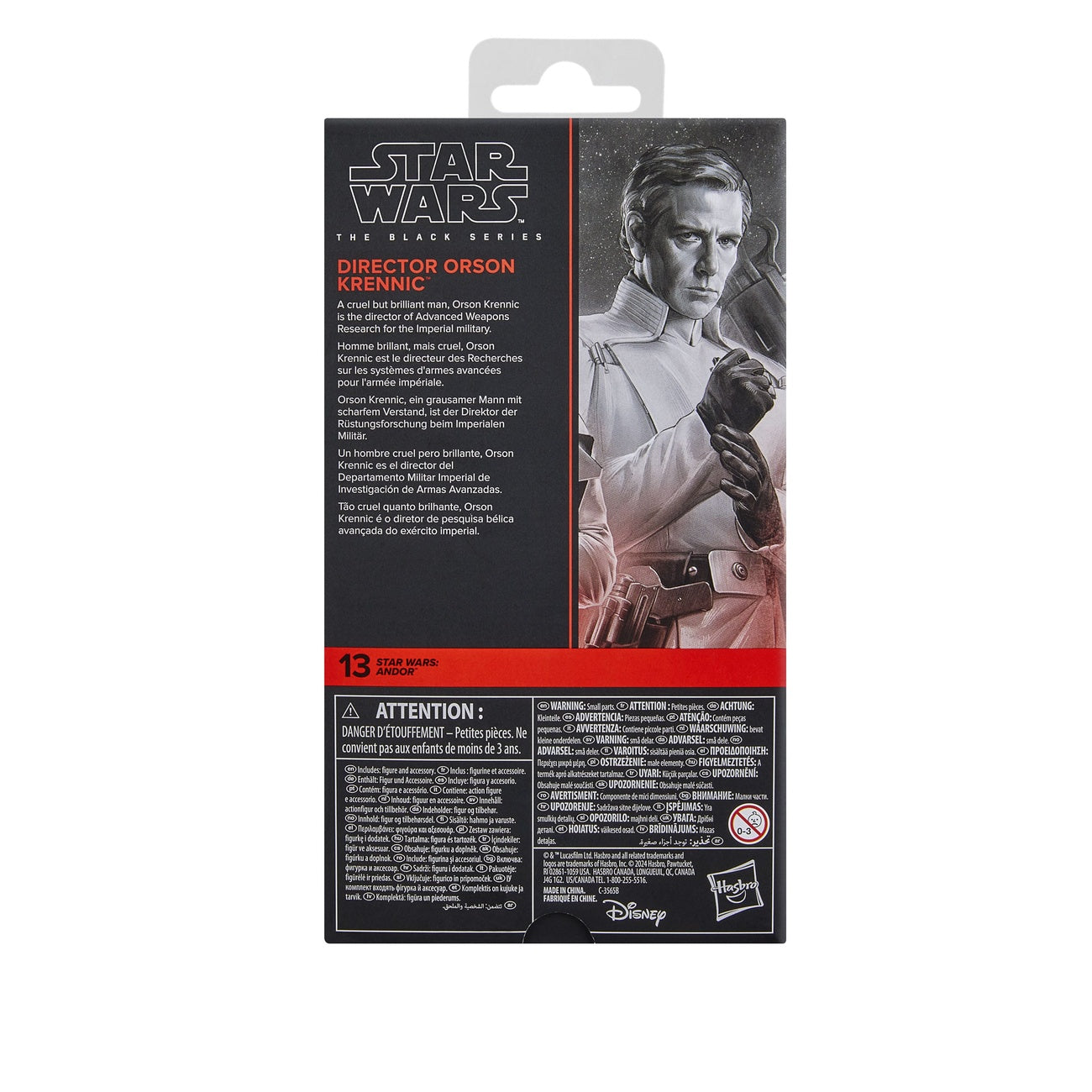 Product image Star Wars: Andor Black Series Action Figure Director Orson Krennic 15 cm