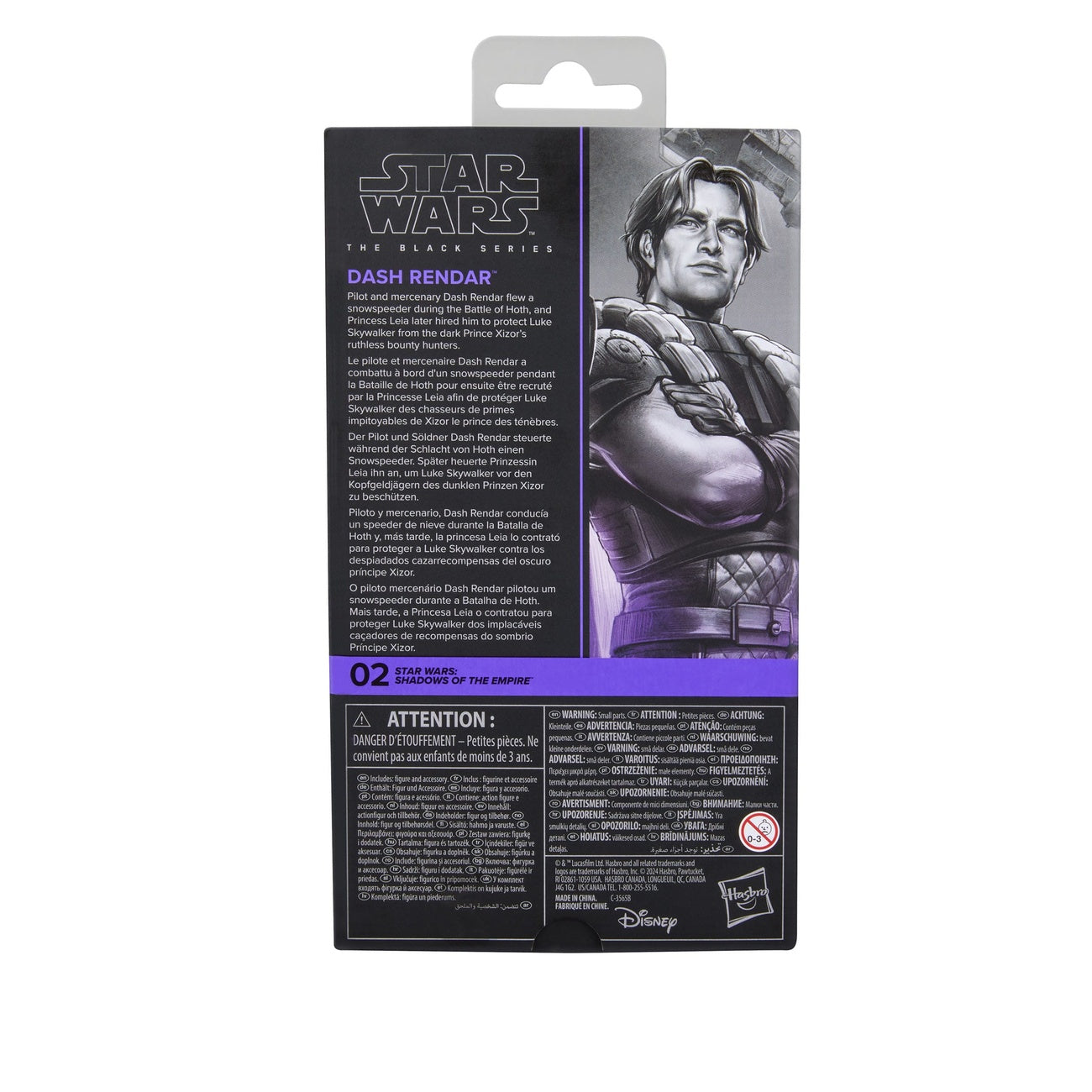 Product image Star Wars: Shadows of the Empire Black Series Action Figure Dash Rendar 15 cm