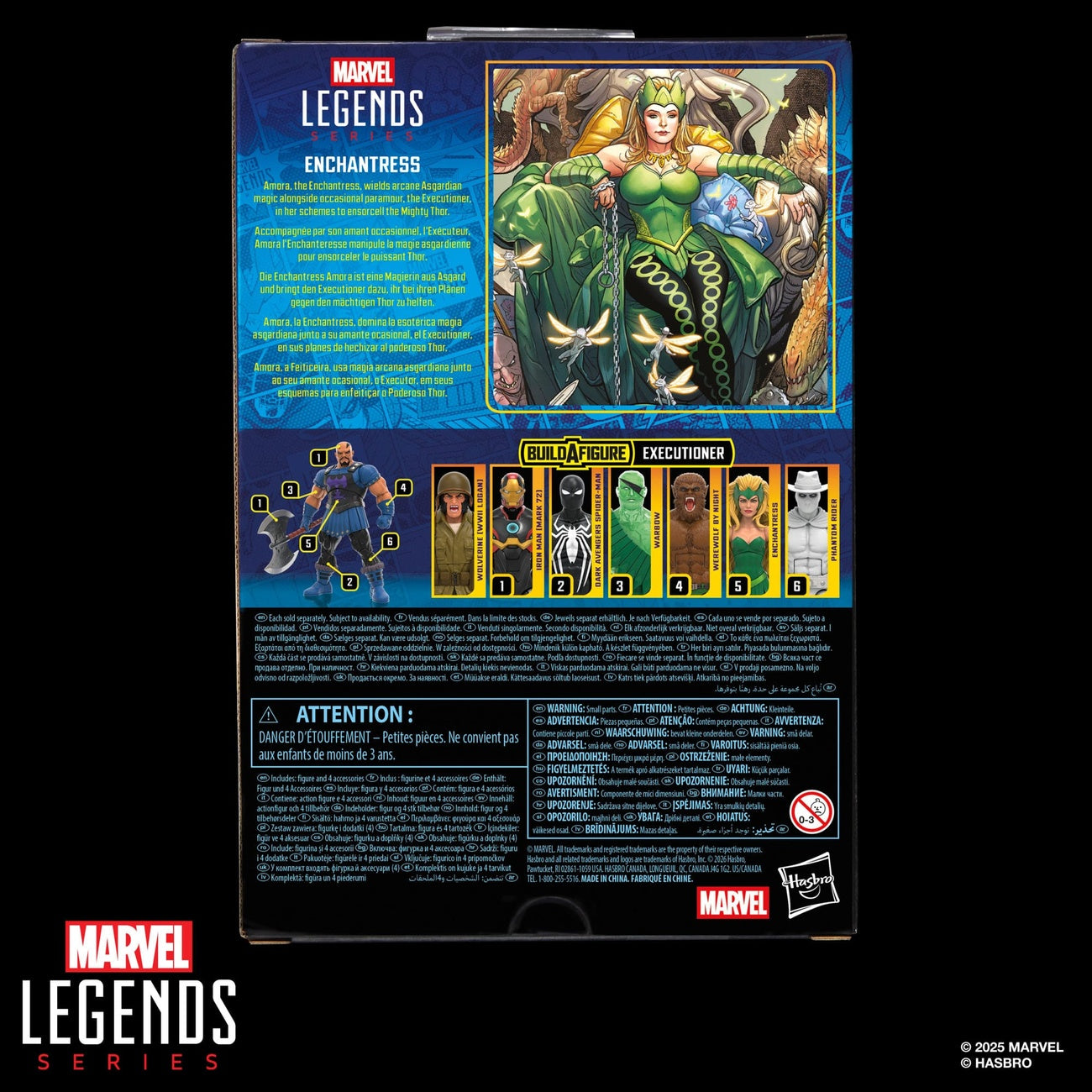 Product image Marvel Legends Action Figure Enchantress (BAF: Executioner) 15 cm