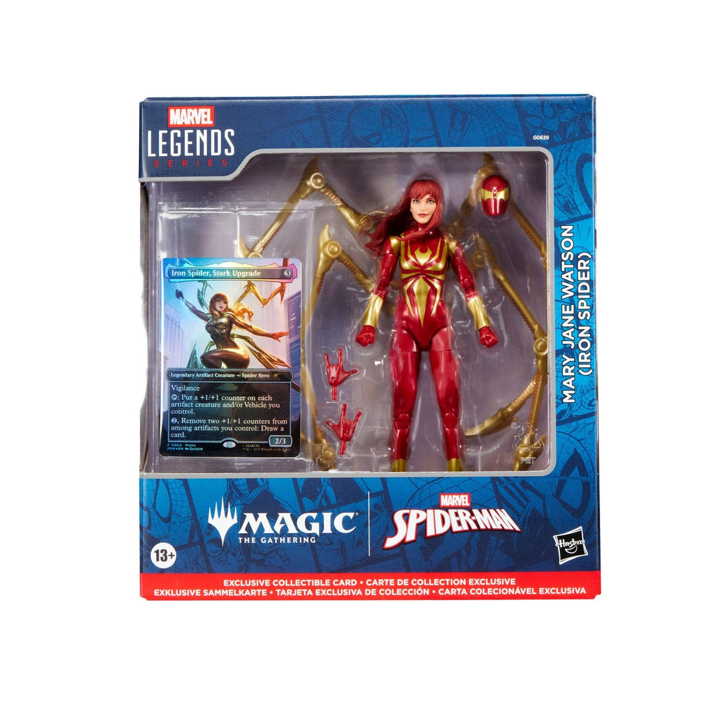 Product image Marvel Legends Magic: The Gathering Action Figure Mary Jane Watson (Iron Spider) (plus exclusive foil card) 15 cm