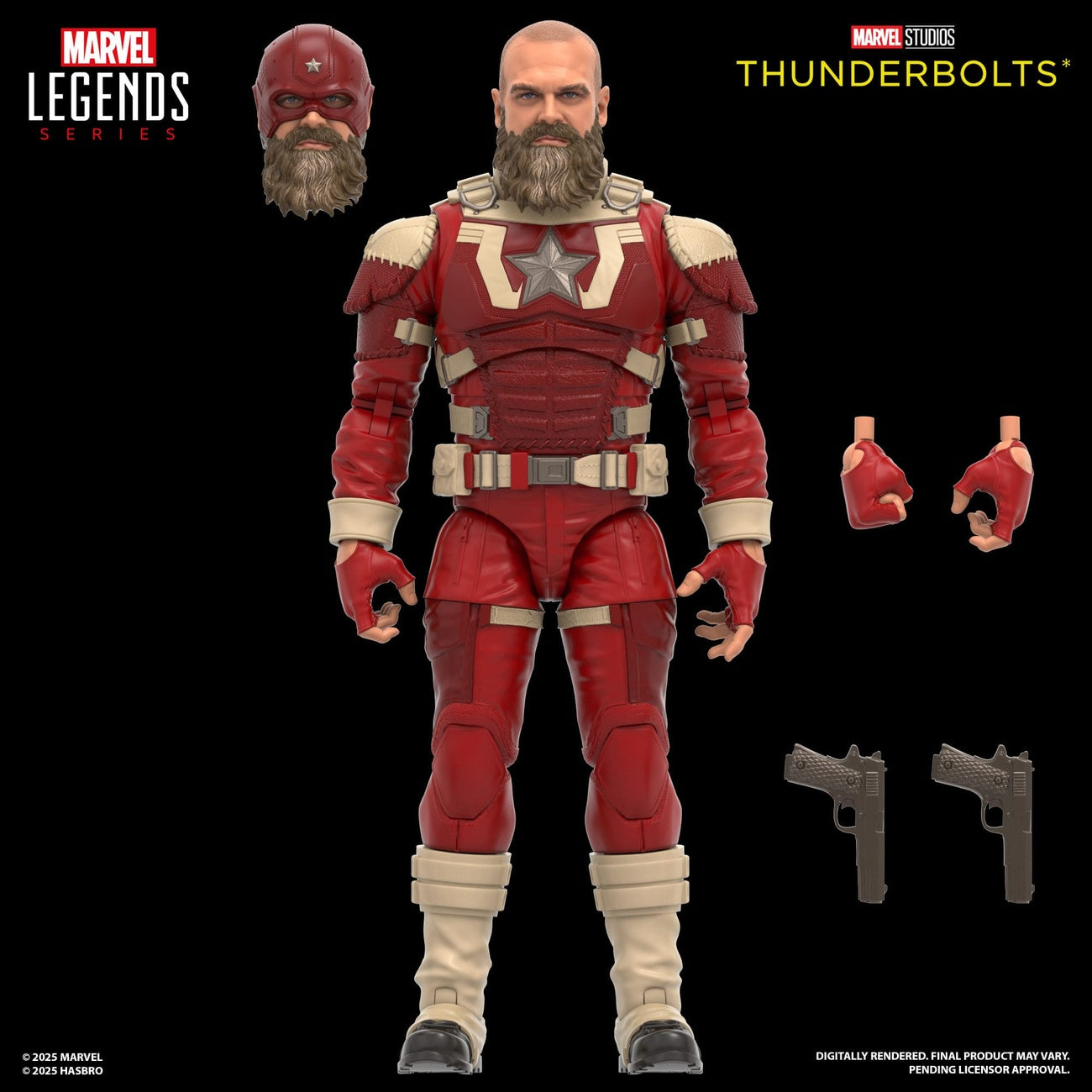 Product image Thunderbolts Marvel Legends Action Figures 2-Pack Yelena Belova & Red Guardian 15 cm