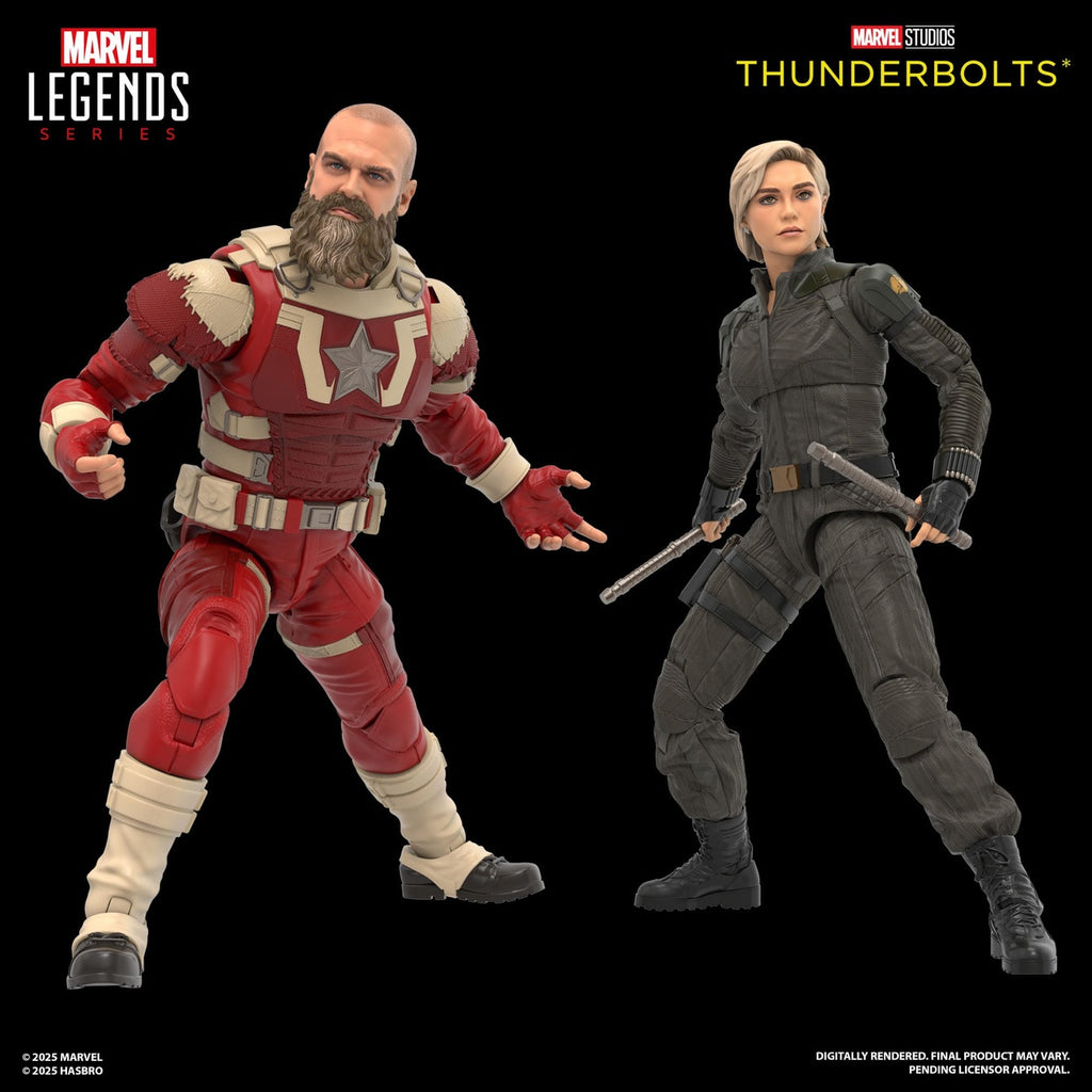 Product image Thunderbolts Marvel Legends Action Figures 2-Pack Yelena Belova & Red Guardian 15 cm