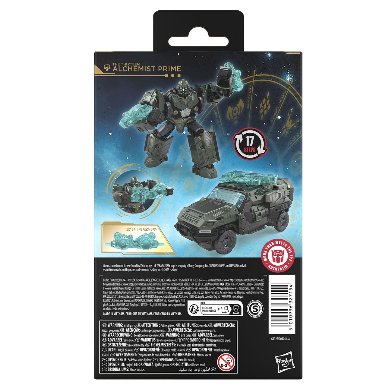 Product image Transformers Age of the Primes Deluxe Class Action Figure The Thirteen Alchemist Prime 14 cm