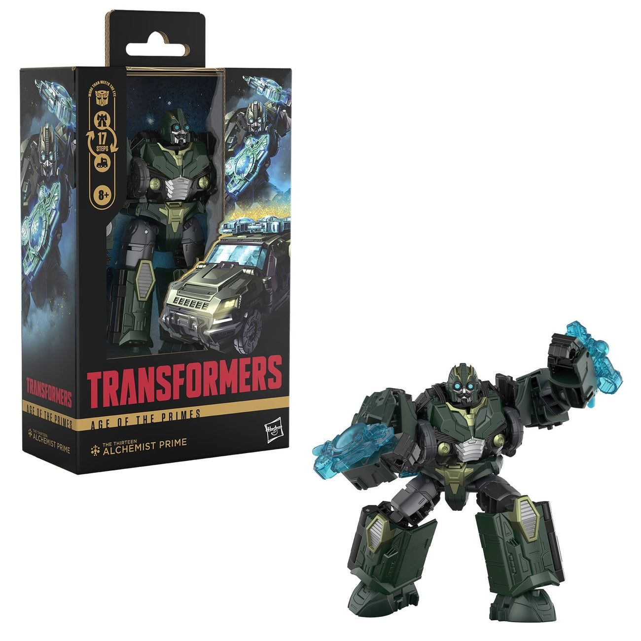 Product image Transformers Age of the Primes Deluxe Class Action Figure The Thirteen Alchemist Prime 14 cm