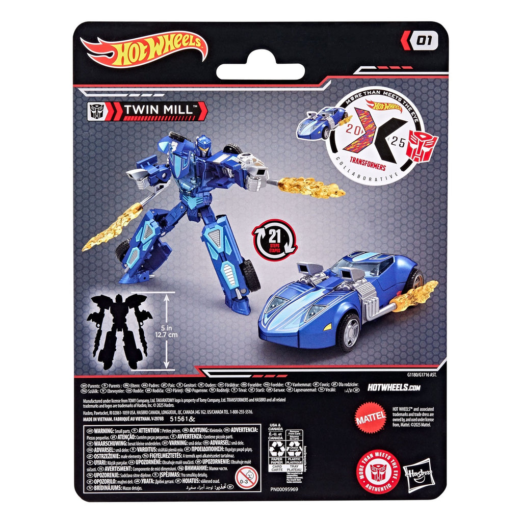 Product image Hot Wheels x Transformers Action Figure Twin Mill 12 cm