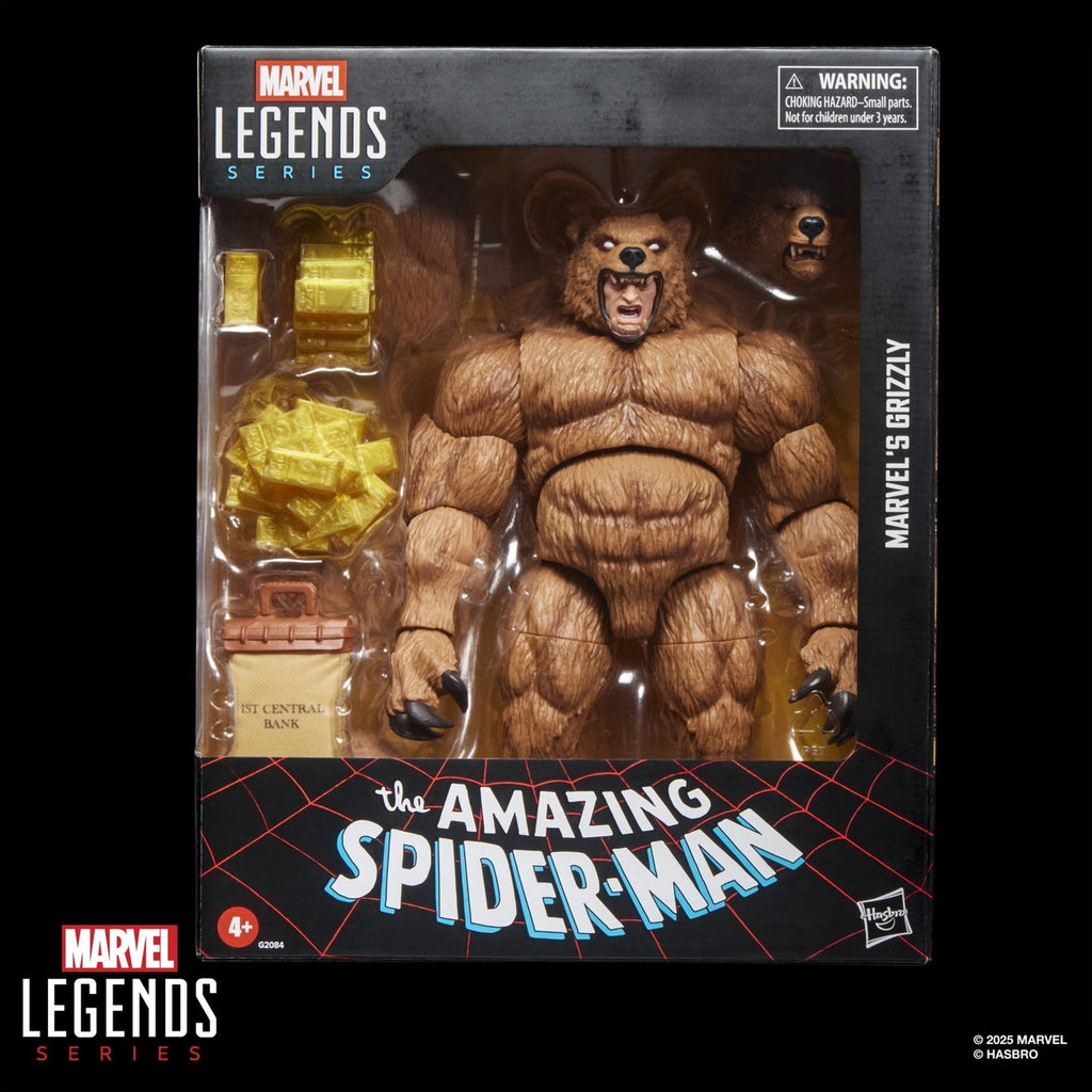 Product image The Amazing Spider-Man Marvel Legends Action Figure Marvel's Grizzly 15 cm