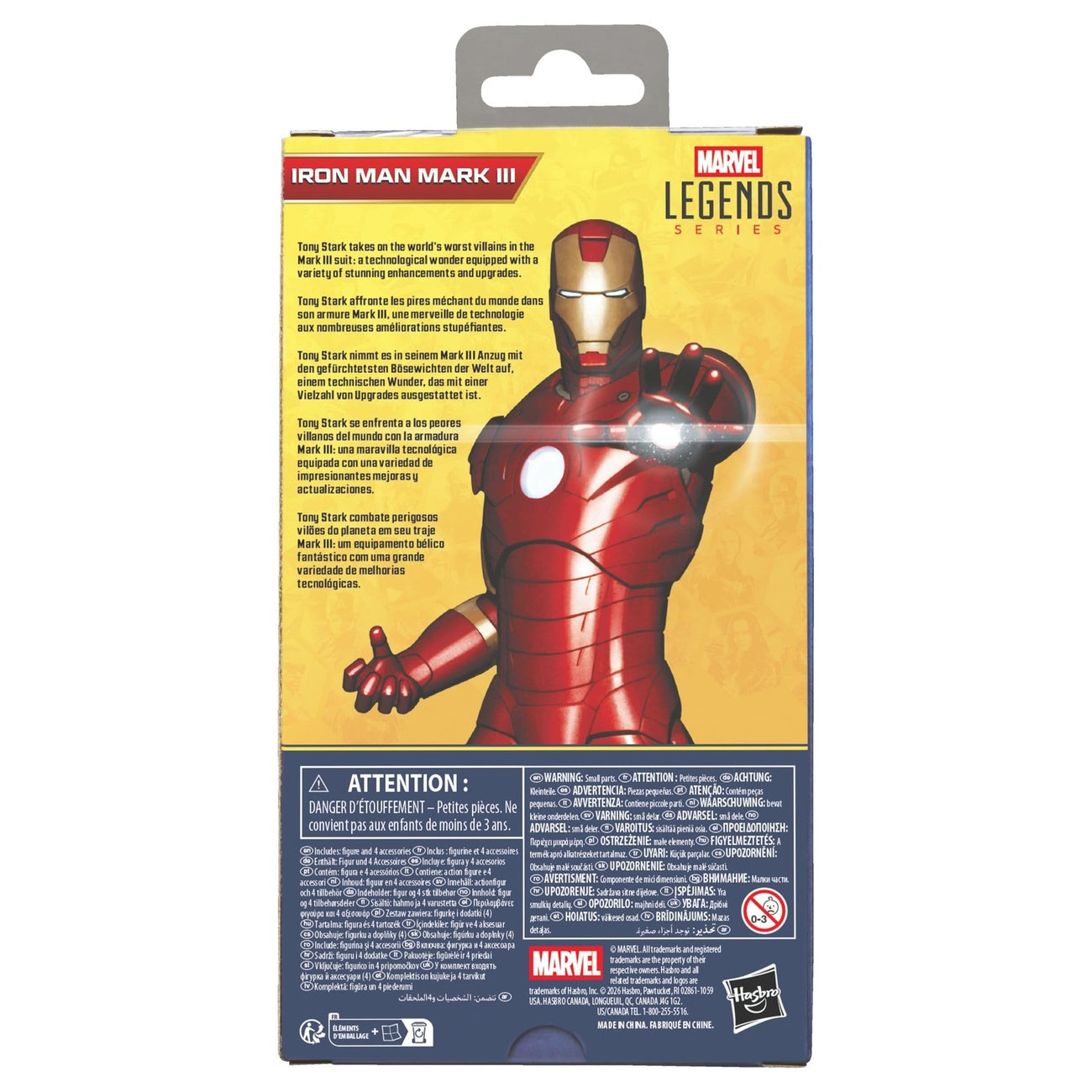 Product image Iron Man Marvel Legends Series Action Figure Iron Man Mark III 15 cm