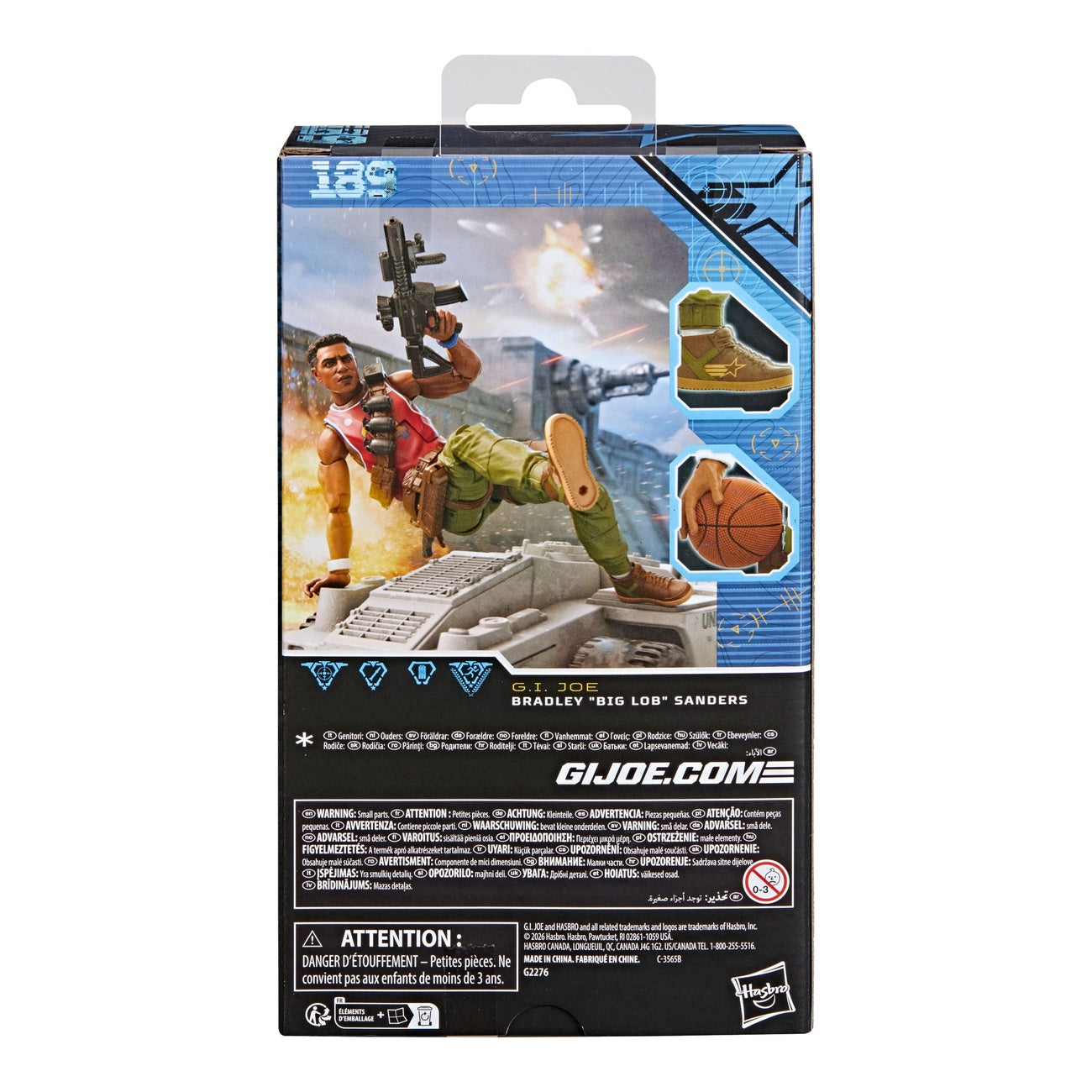 Product image G.I. Joe Classified Series Action Figure Bradley "Big Lob" Sanders 15 cm