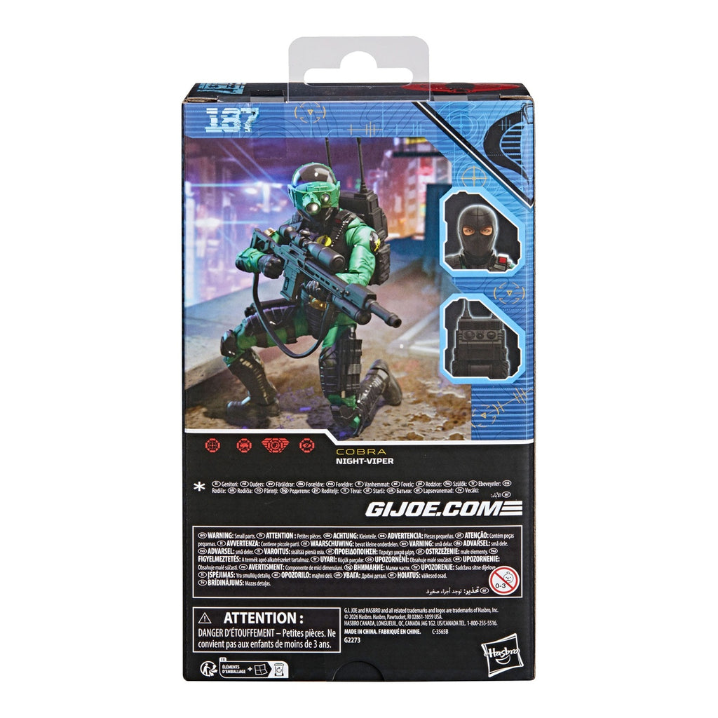 Product image G.I. Joe Classified Series Action Figure Night-Viper 15 cm