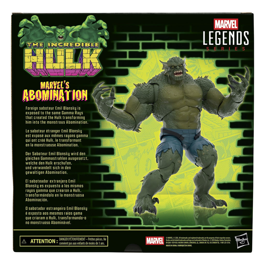 Product image The Incredible Hulk Marvel Legends Action Figure Marvel's Abomination 15 cm