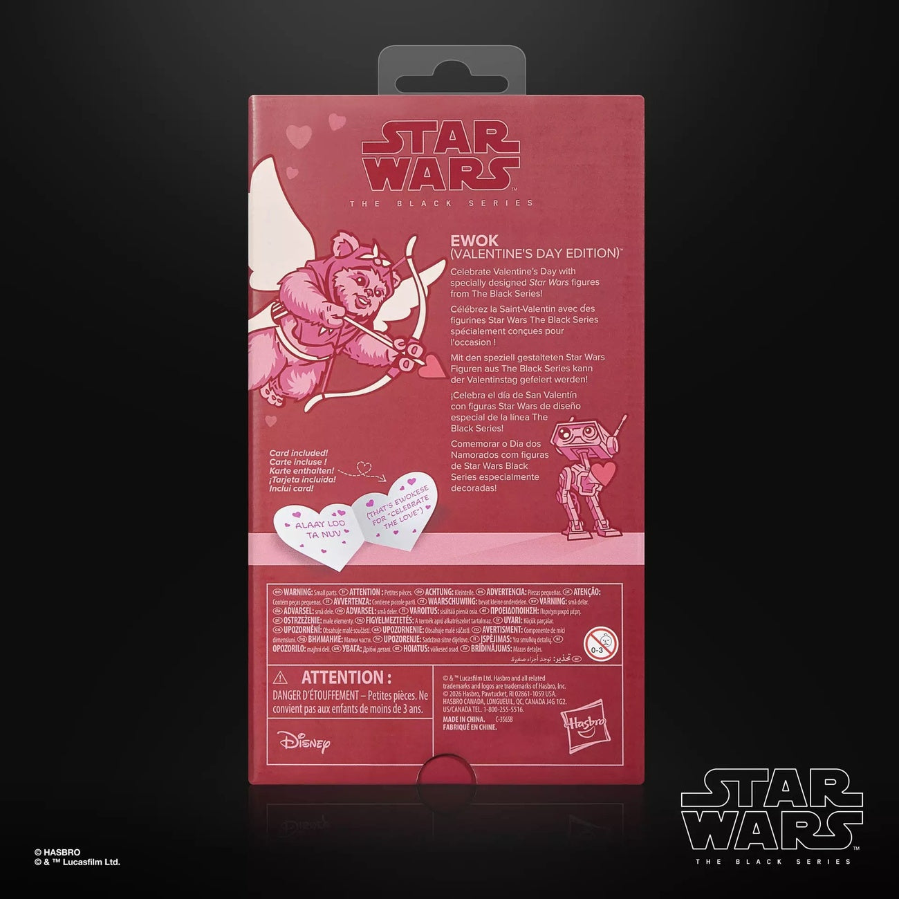 Product image Star Wars Black Series Action Figure Ewok (Valentine’s Day Edition) 15 cm