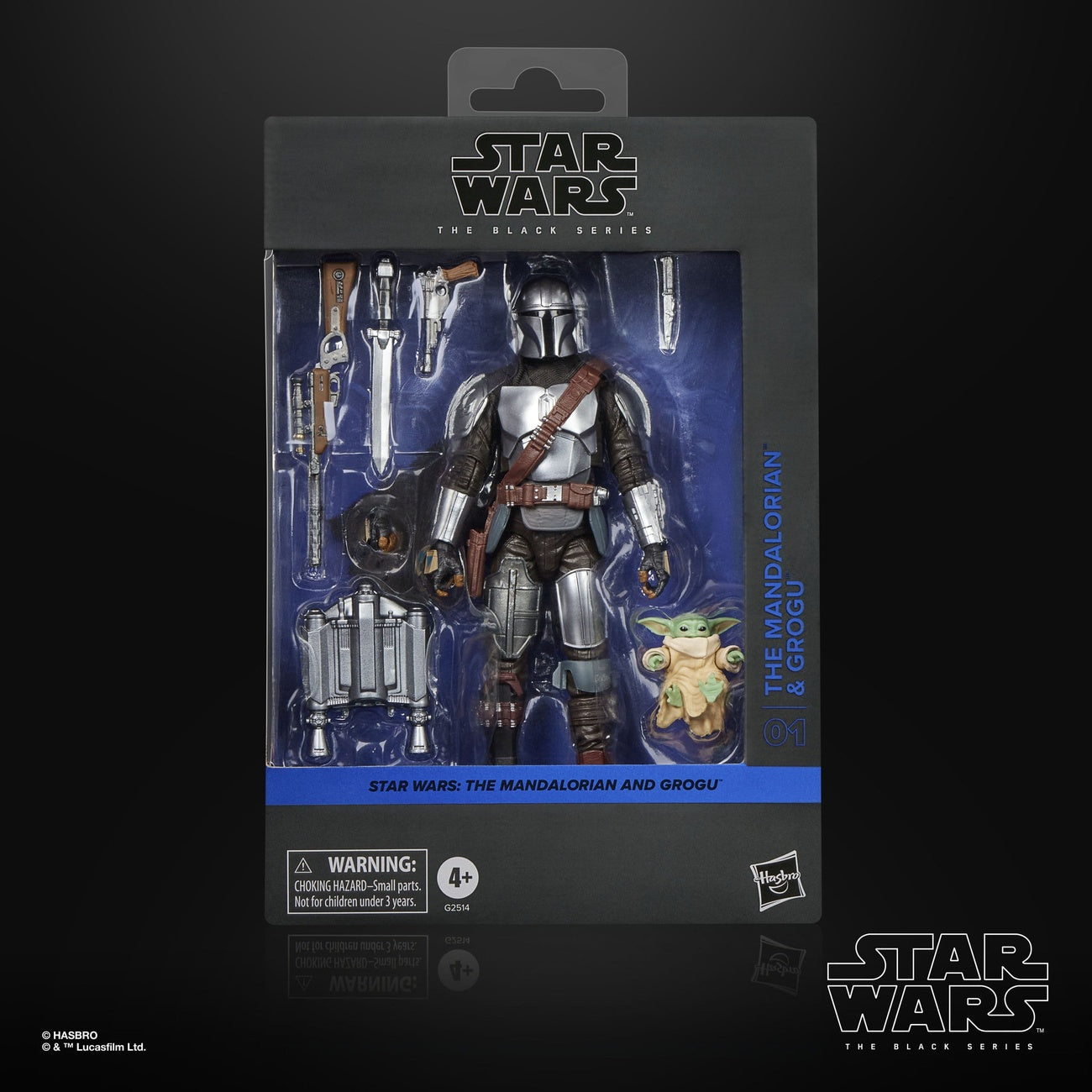 Product image Star Wars: The Mandalorian & Grogu Black Series Action Figure The Mandalorian & Grogu 15 cm