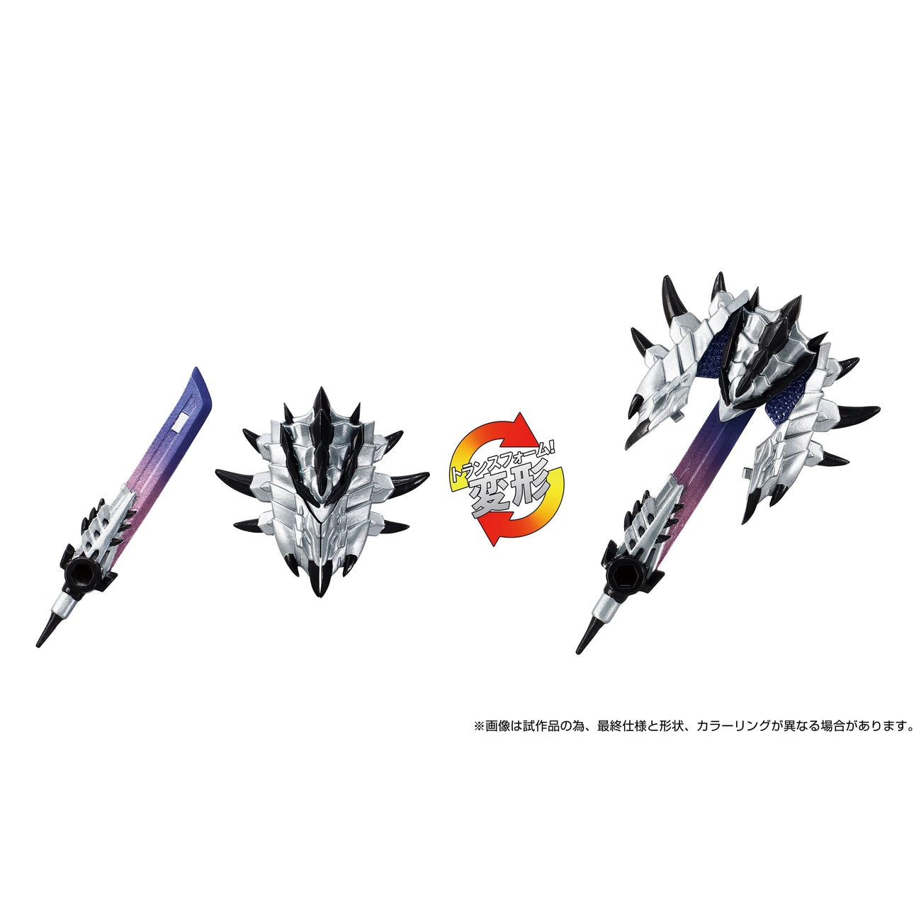 Product image Transformers Team-Up Series Action Figure Monster Hunter Silver Rathalos Prime 13 cm