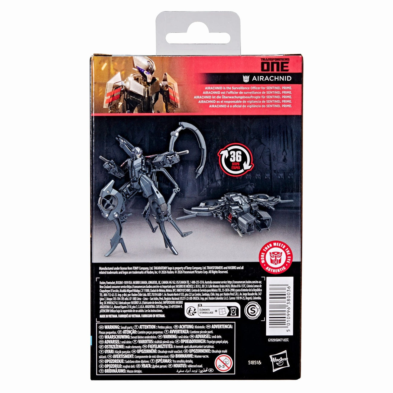 Product image Transformers One Studio Series Deluxe Class Action Figure Airachnid 11 cm