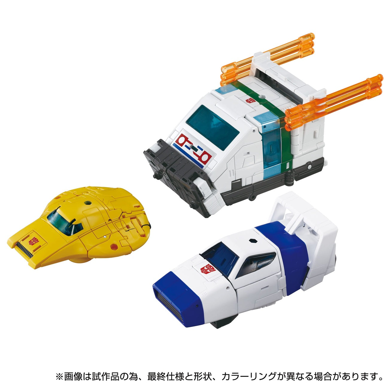 Product image Transformers Dramatic Capture Series Action Figures 3-Pack Cybertron Chase
