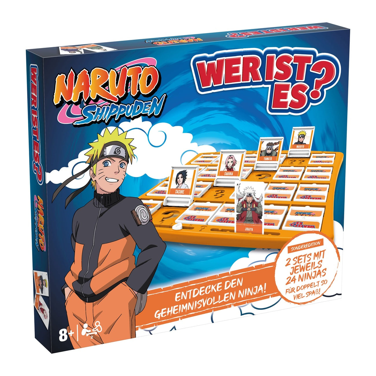 Product image Naruto Board Game Guess Who Famous Buildings *German Version*