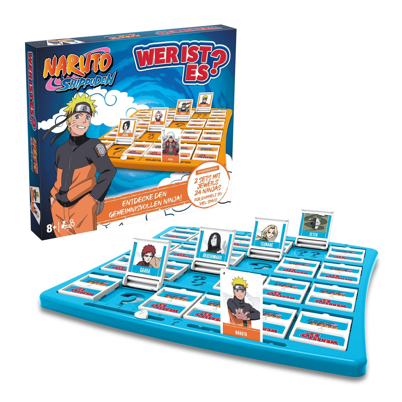 Product image Naruto Board Game Guess Who Famous Buildings *German Version*