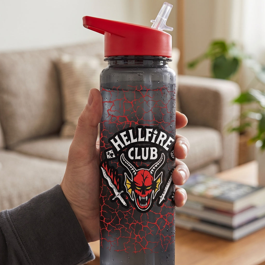 Product image Stranger Things 4 Water Bottle Hellfire Club