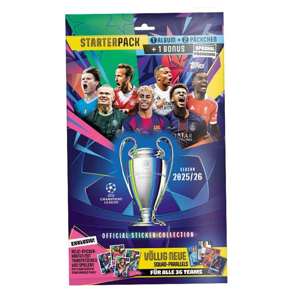 Product image UEFA Champions League 2025/26 Sticker Collection Starter Pack