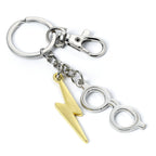 Product image Harry Potter Keychain Lightning & Glasses (silver-plated)