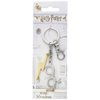 Product image Harry Potter Keychain Lightning & Glasses (silver-plated)